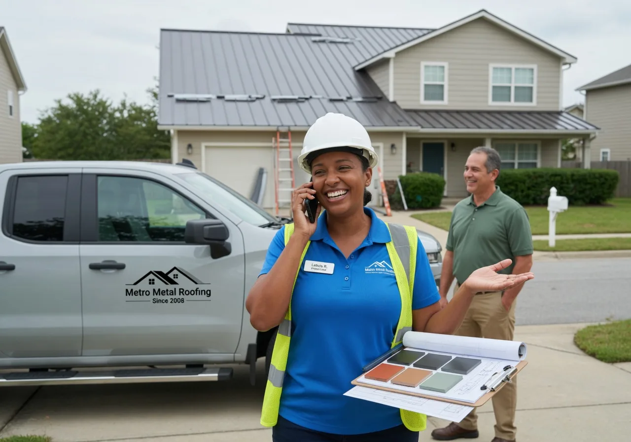Storm Damage Metal Roof Repair in Bellemont, AZ